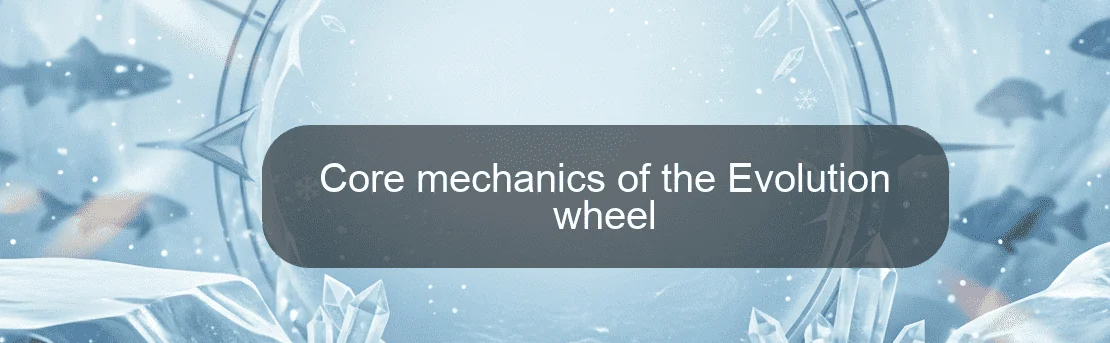 Core mechanics of the Evolution wheel Core mechanics of the Evolution wheel
